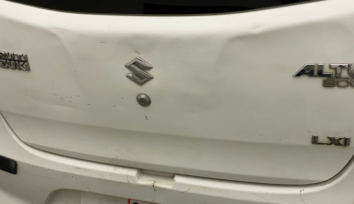 2016 Maruti Alto 800 LXI, Petrol, Manual, 34,615 km, Dicky (Boot door) - Slightly dented