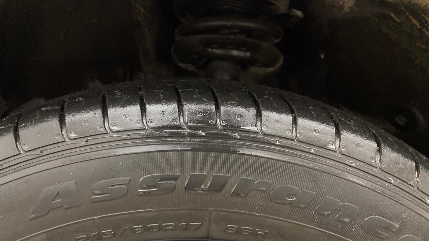 2019 MG HECTOR SHARP 1.5 DCT PETROL, Petrol, Automatic, 22,402 km, Left Front Tyre Tread