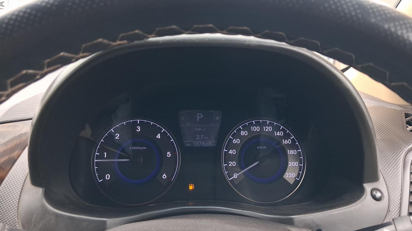 2016 Hyundai Verna 1.6 CRDI SX (O) AT, Diesel, Automatic, 1,07,866 km, Odometer Image