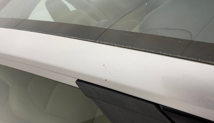 2014 Honda Amaze 1.2L I-VTEC S, Petrol, Manual, 10,832 km, Right A pillar - Paint is slightly faded