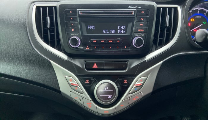 2016 Maruti Baleno ZETA PETROL 1.2, Petrol, Manual, 36,750 km, Air Conditioner