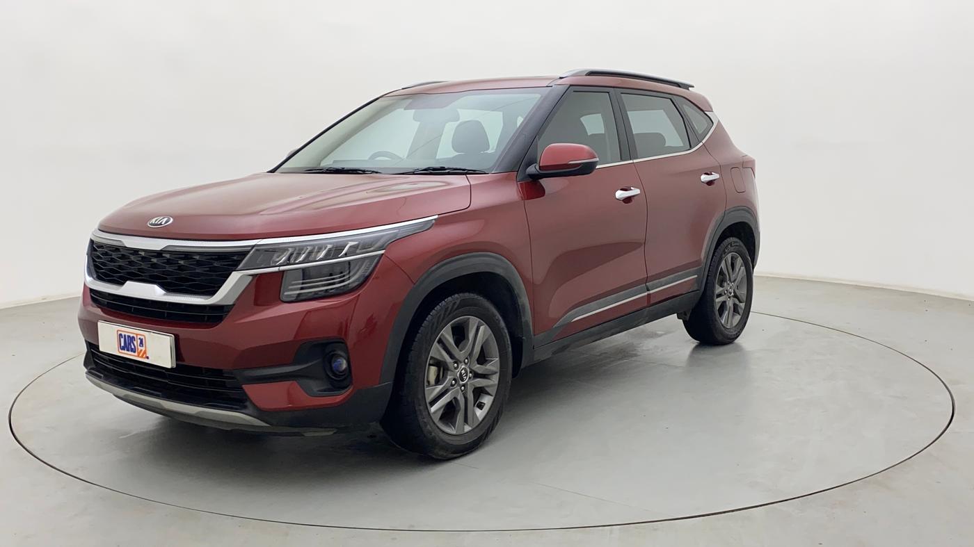 2021 KIA SELTOS HTX 1.5 PETROL, Petrol, Manual, 46,141 km, Left Front Diagonal