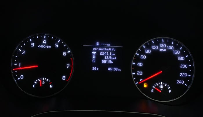 2021 KIA SELTOS HTX 1.5 PETROL, Petrol, Manual, 46,141 km, Odometer Image
