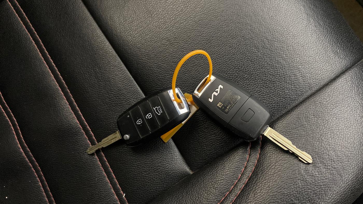 2021 KIA SELTOS HTK 1.5 PETROL, Petrol, Manual, 79,687 km, Key Close Up
