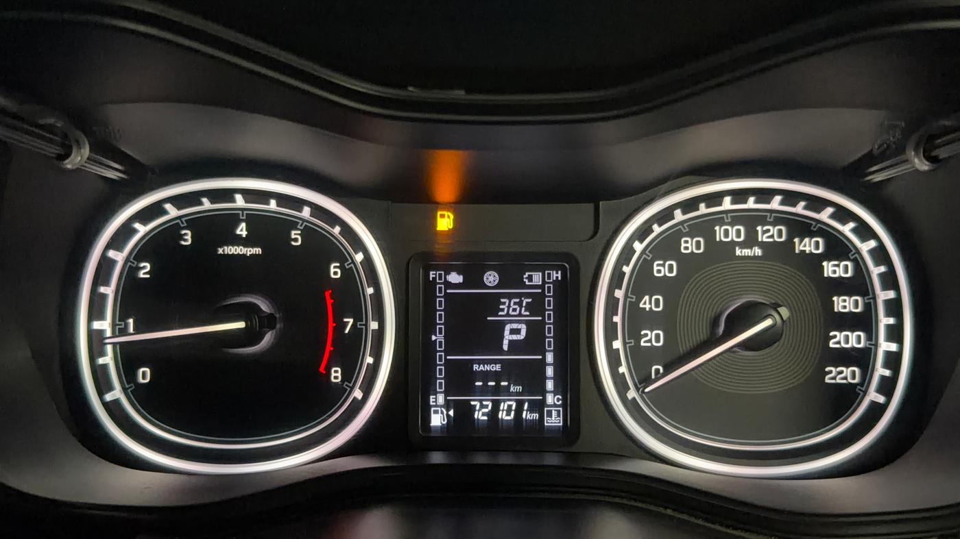 2022 Maruti Vitara Brezza ZXI PLUS, Petrol, Manual, 72,075 km, Odometer Image