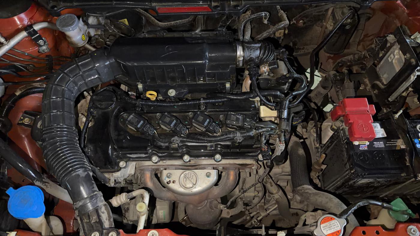 2022 Maruti Vitara Brezza ZXI PLUS, Petrol, Manual, 72,075 km, Engine View