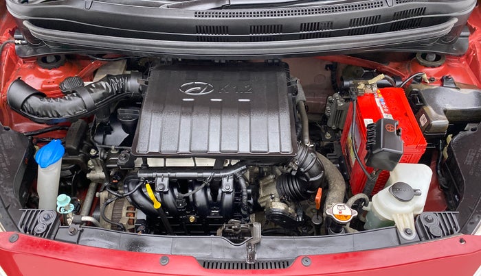 2017 Hyundai Grand i10 SPORTZ (O) 1.2 AT VTVT, Petrol, Automatic, 22,218 km, Open Bonet