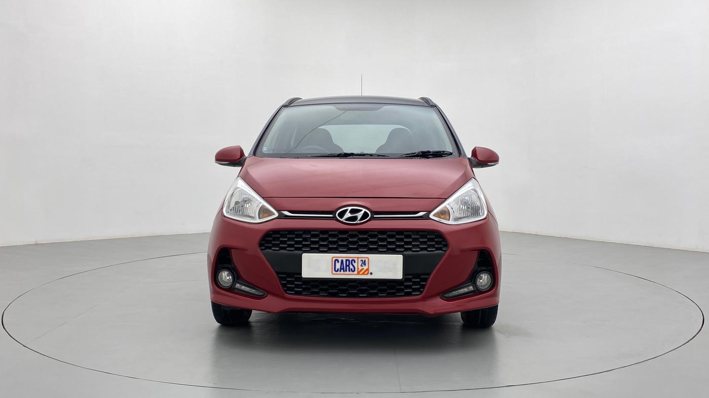 2017 Hyundai Grand i10 SPORTZ (O) 1.2 AT VTVT, Petrol, Automatic, 22,218 km, Front