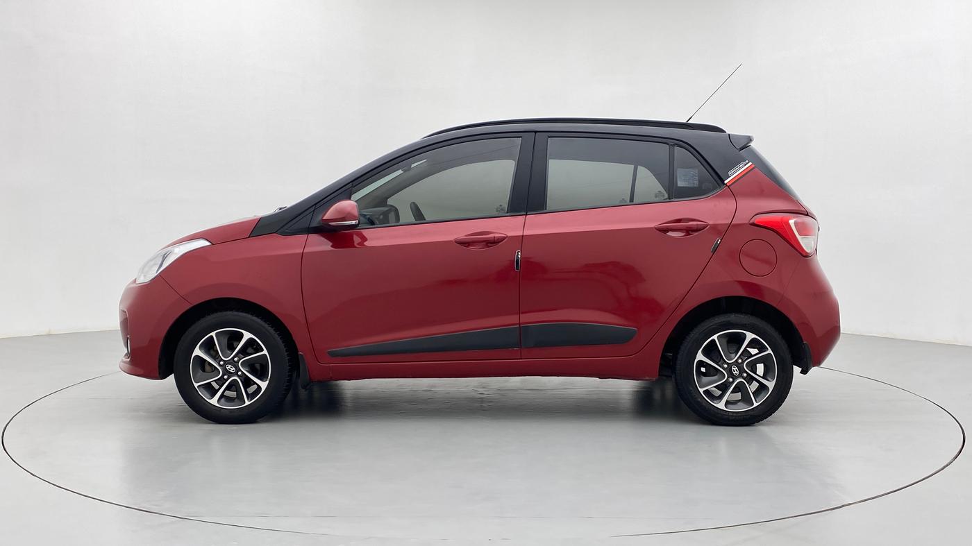 2017 Hyundai Grand i10 SPORTZ (O) 1.2 AT VTVT, Petrol, Automatic, 22,218 km, Left Side