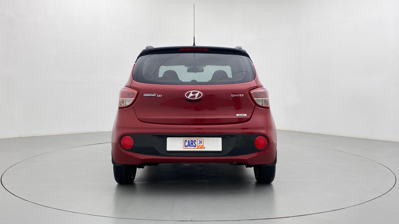 2017 Hyundai Grand i10 SPORTZ (O) 1.2 AT VTVT, Petrol, Automatic, 22,218 km, Back/Rear