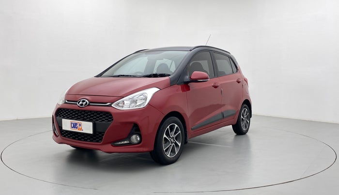 2017 Hyundai Grand i10 SPORTZ (O) 1.2 AT VTVT, Petrol, Automatic, 22,218 km, Left Front Diagonal