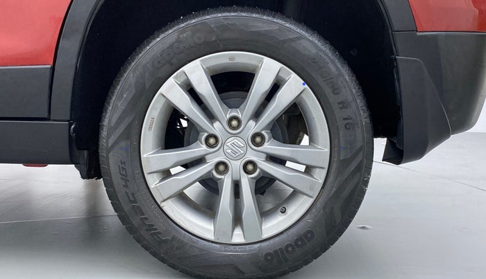 2016 Maruti Vitara Brezza ZDI PLUS DUAL TONE, Diesel, Manual, 55,228 km, Left Rear Wheel