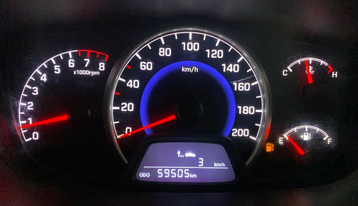 2017 Hyundai Grand i10 MAGNA 1.2 KAPPA VTVT, Petrol, Manual, 59,499 km, Odometer Image