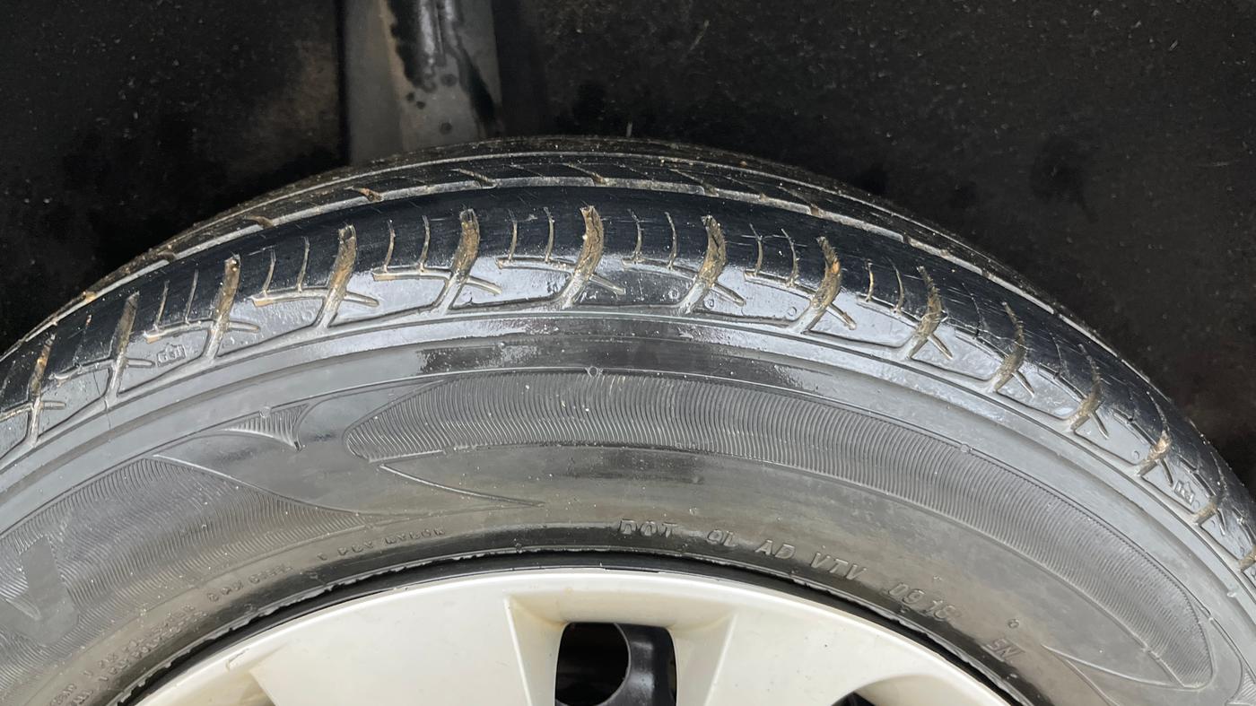 2018 Maruti Baleno DELTA PETROL 1.2, Petrol, Manual, 38,933 km, Right Rear Tyre Tread