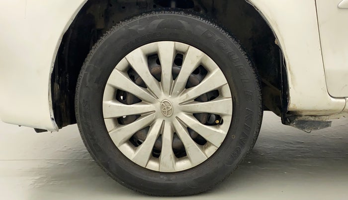 2012 Toyota Etios G, Petrol, Manual, 90,309 km, Left Front Wheel