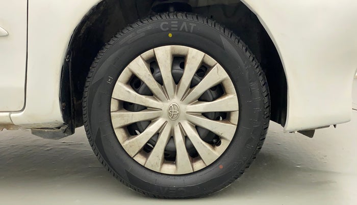 2012 Toyota Etios G, Petrol, Manual, 90,309 km, Right Front Wheel
