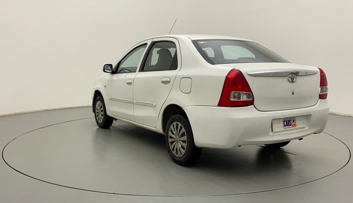 2012 Toyota Etios G, Petrol, Manual, 90,309 km, Left Back Diagonal