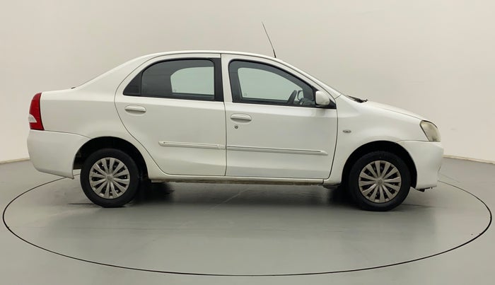 2012 Toyota Etios G, Petrol, Manual, 90,309 km, Right Side View