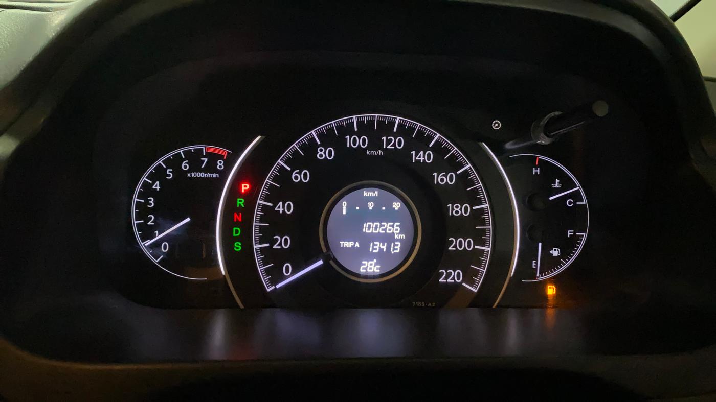 2015 Honda CRV 2.4 AWD AT, Petrol, Automatic, 1,00,255 km, Odometer Image