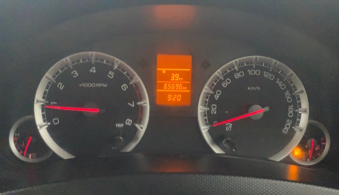 2014 Maruti Swift Dzire VXI, Petrol, Manual, 65,695 km, Odometer Image