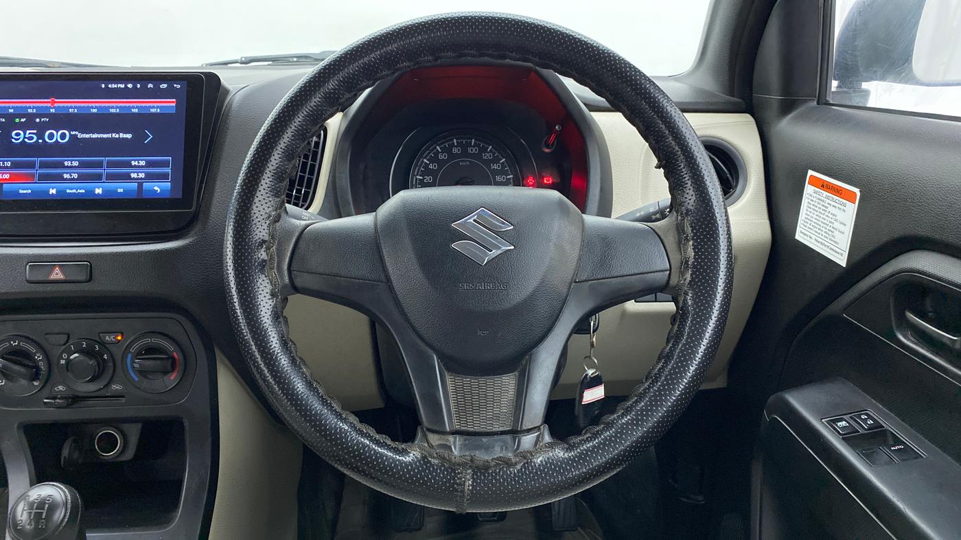 2021 Maruti New Wagon-R LXI CNG 1.0, CNG, Manual, 78,197 km, Steering Wheel Close Up