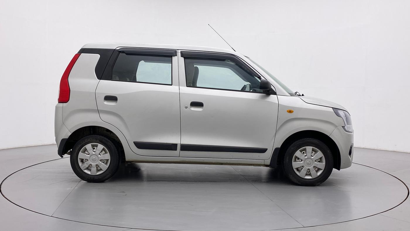 2021 Maruti New Wagon-R LXI CNG 1.0, CNG, Manual, 78,197 km, Right Side View