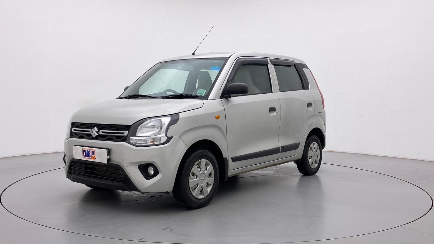2021 Maruti New Wagon-R LXI CNG 1.0, CNG, Manual, 78,197 km, Left Front Diagonal