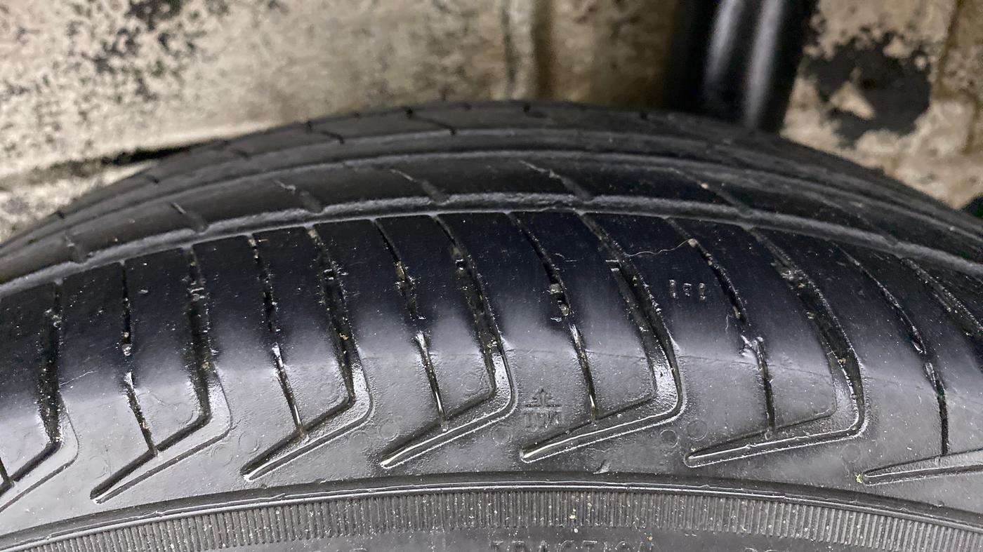 2021 Maruti New Wagon-R LXI CNG 1.0, CNG, Manual, 78,197 km, Left Rear Tyre Tread