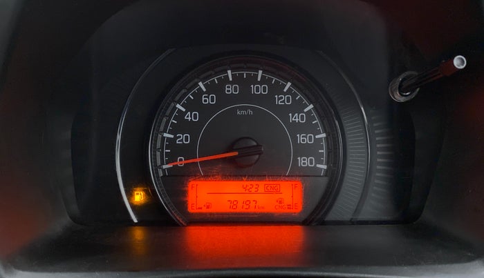 2021 Maruti New Wagon-R LXI CNG 1.0, CNG, Manual, 78,197 km, Odometer Image
