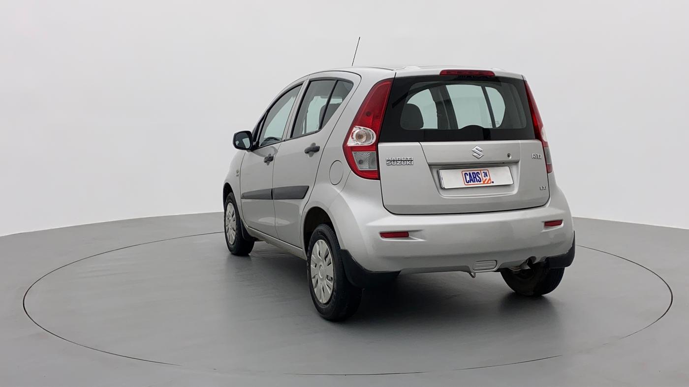2014 Maruti Ritz LXI, Petrol, Manual, 58,205 km, Left Back Diagonal