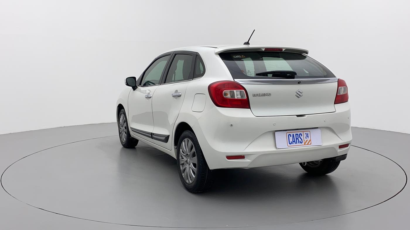 2017 Maruti Baleno ZETA CVT PETROL 1.2, CNG, Automatic, 23,424 km, Left Back Diagonal