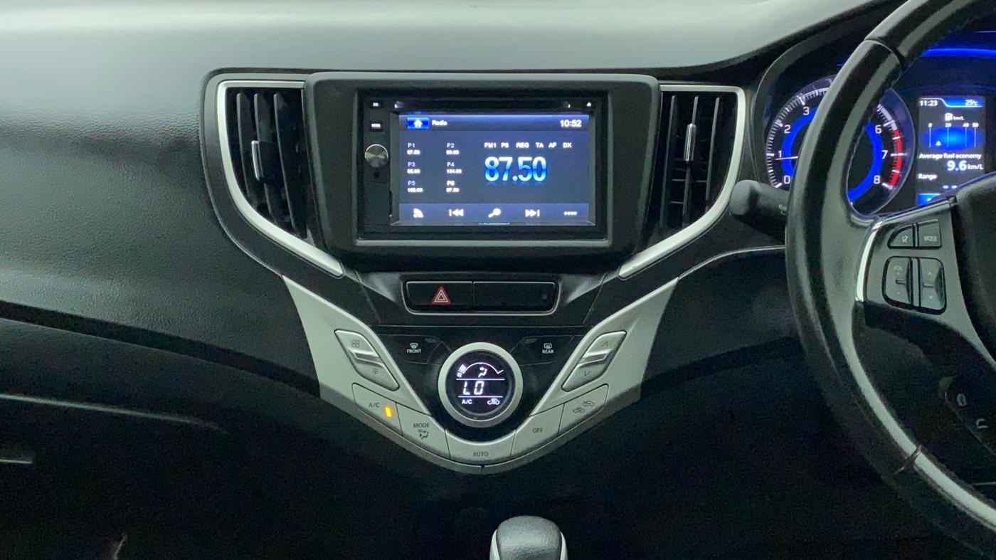2017 Maruti Baleno ZETA CVT PETROL 1.2, CNG, Automatic, 23,424 km, Air Conditioner