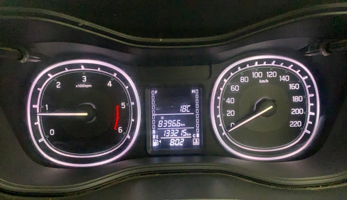 2016 Maruti Vitara Brezza ZDI PLUS, Diesel, Manual, 1,33,214 km, Odometer Image