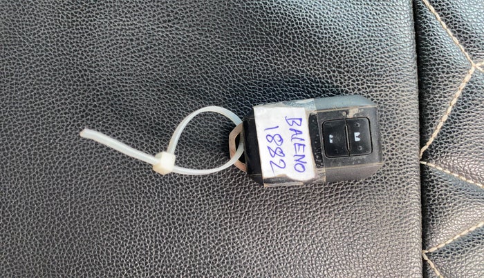 2021 Maruti Baleno ALPHA CVT PETROL 1.2, Petrol, Automatic, 31,958 km, Key Close Up