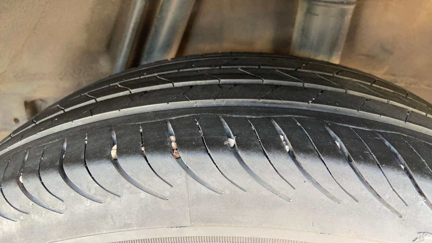 2017 Honda WR-V 1.2L I-VTEC VX MT, Petrol, Manual, 78,655 km, Left Rear Tyre Tread