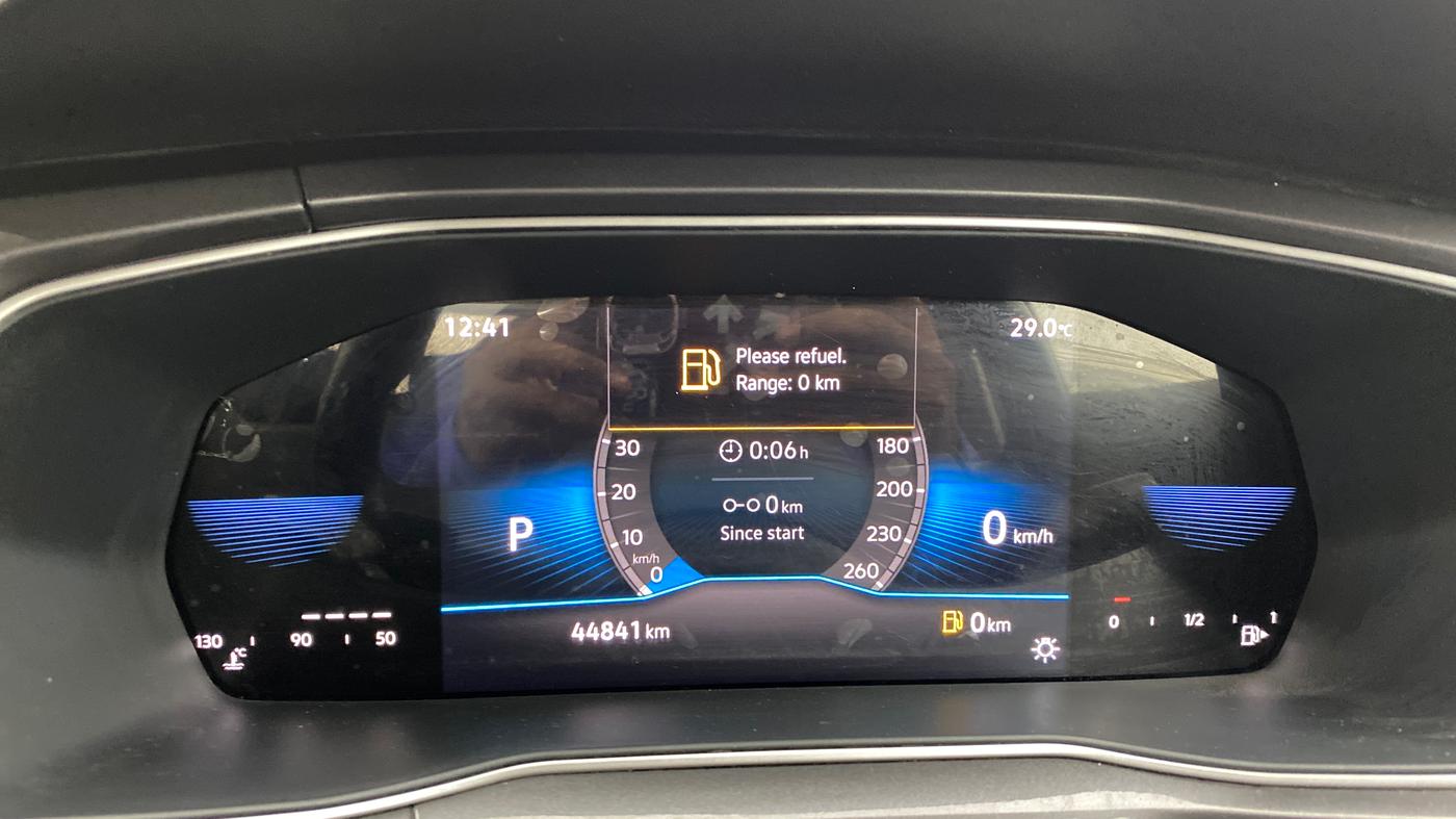 2022 Volkswagen TAIGUN TOPLINE 1.0 TSI AT, Petrol, Automatic, 44,841 km, Odometer Image
