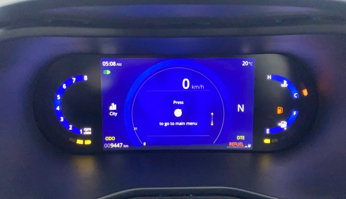 2023 Tata NEXON CREATIVE  AMT 1.2 PETROL, Petrol, Automatic, 9,441 km, Odometer Image