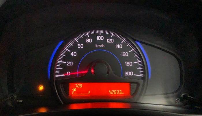 2019 Maruti Baleno SIGMA PETROL 1.2, Petrol, Manual, 42,824 km, Odometer Image
