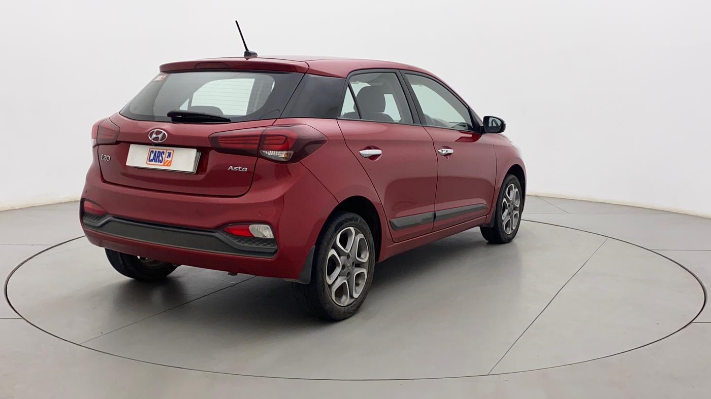 2019 Hyundai Elite i20 ASTA 1.2 (O), Petrol, Manual, 35,585 km, Right Back Diagonal