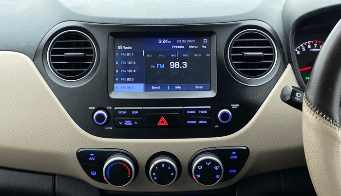 2017 Hyundai Grand i10 SPORTZ (O) 1.2 AT VTVT, Petrol, Automatic, 11,101 km, Air Conditioner