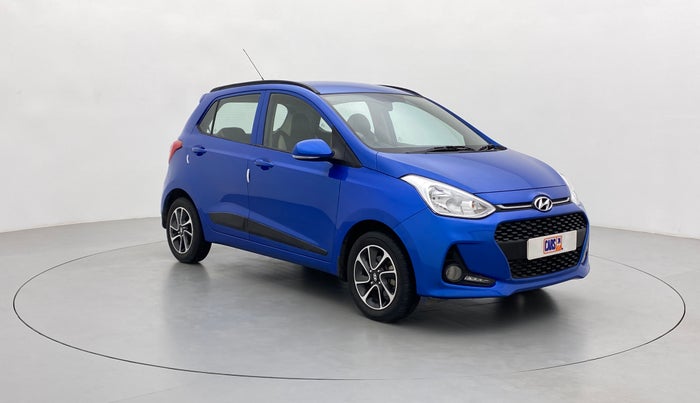 2017 Hyundai Grand i10 SPORTZ (O) 1.2 AT VTVT, Petrol, Automatic, 11,101 km, Right Front Diagonal