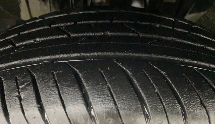 2022 Nissan MAGNITE XV TURBO CVT, Petrol, Automatic, 20,991 km, Left Front Tyre Tread