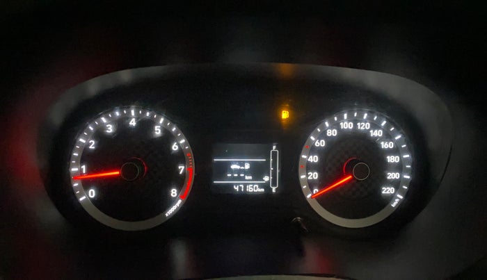 2020 Hyundai AURA S 1.2, Petrol, Manual, 47,151 km, Odometer Image