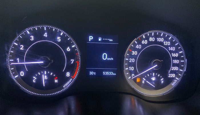 2021 Hyundai VENUE SX PLUS 1.0 TURBO DCT DUAL TONE, Petrol, Automatic, 53,489 km, Odometer Image