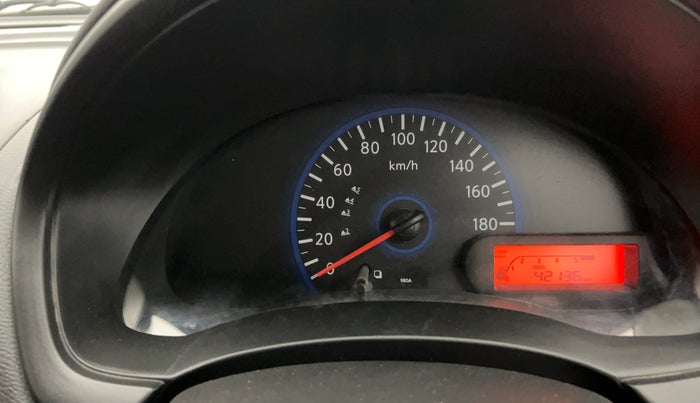 2017 Datsun Go T, Petrol, Manual, 42,089 km, Odometer Image