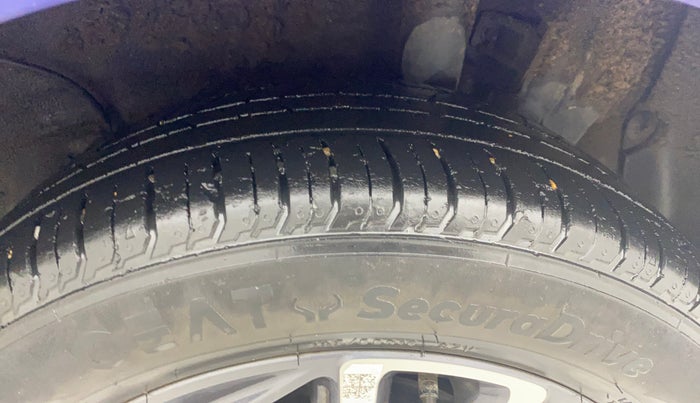 2021 Hyundai NEW I20 N LINE N8 1.0 TURBO GDI IMT DUAL TONE, Petrol, Manual, 39,410 km, Left Rear Tyre Tread