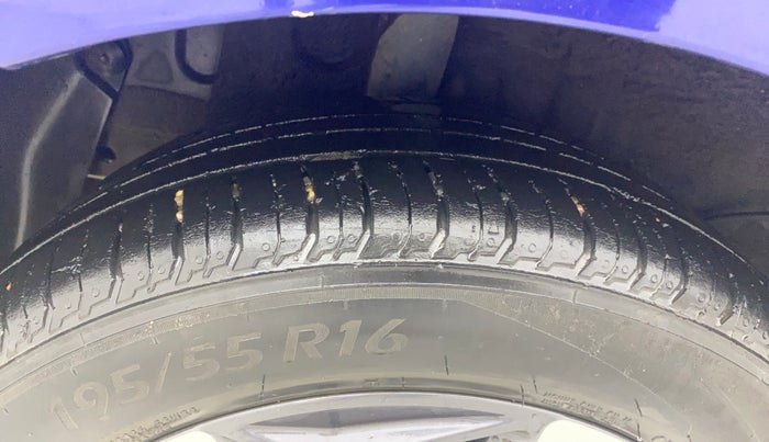 2021 Hyundai NEW I20 N LINE N8 1.0 TURBO GDI IMT DUAL TONE, Petrol, Manual, 39,410 km, Right Rear Tyre Tread