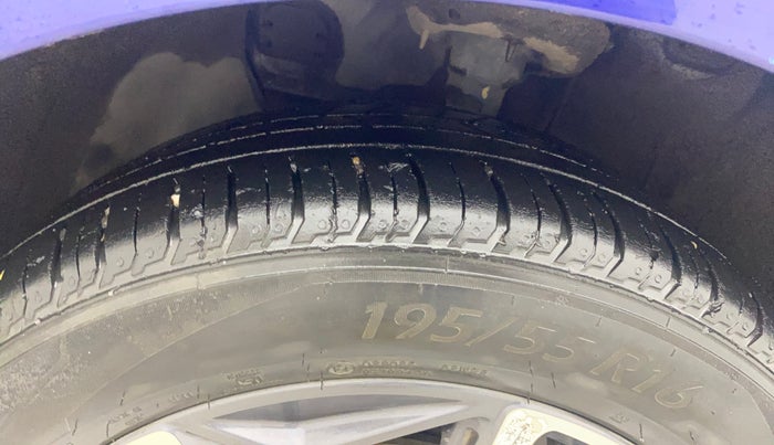 2021 Hyundai NEW I20 N LINE N8 1.0 TURBO GDI IMT DUAL TONE, Petrol, Manual, 39,410 km, Left Front Tyre Tread