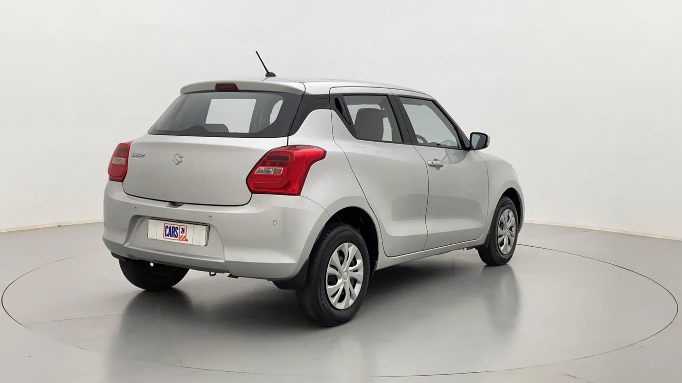 2021 Maruti Swift VXI D, Petrol, Manual, 13,540 km, Right Back Diagonal