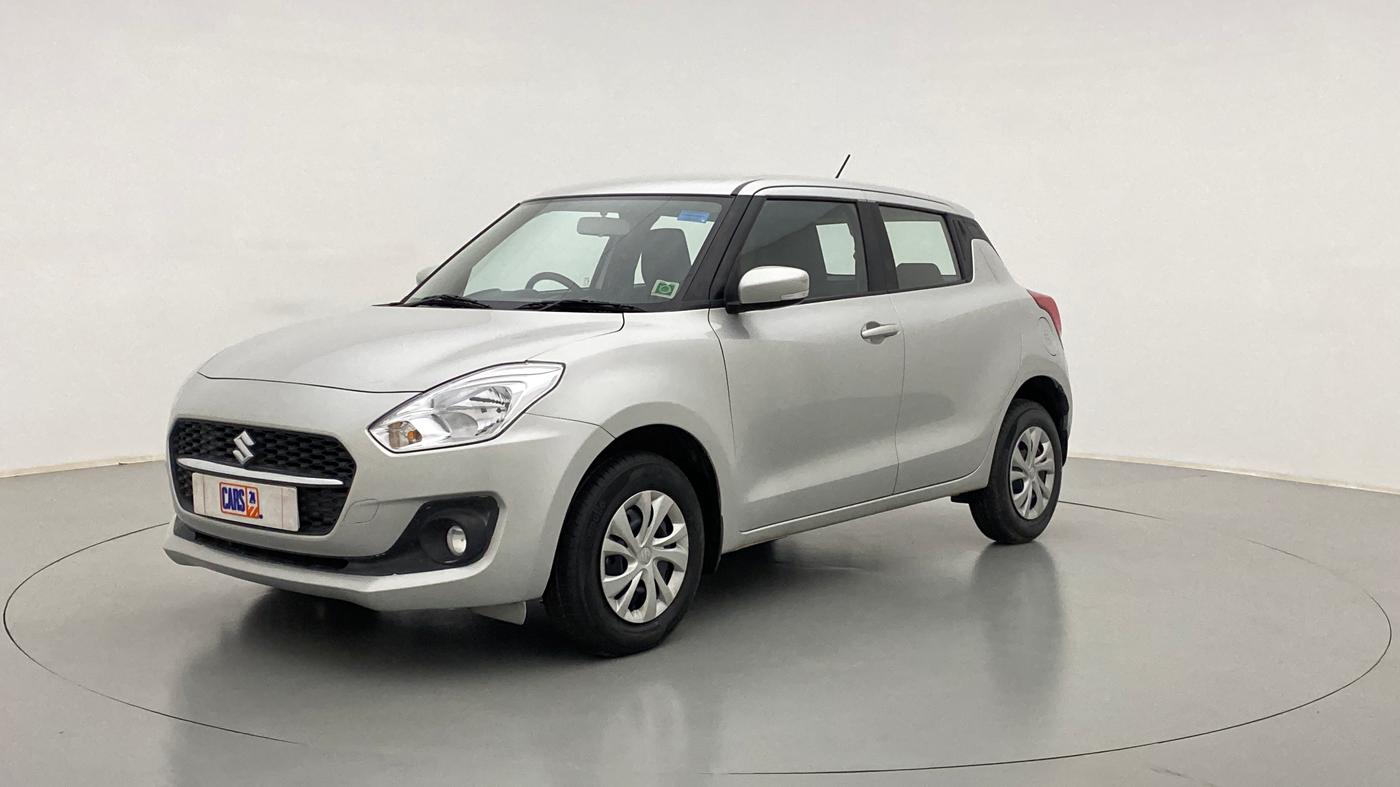 2021 Maruti Swift VXI D, Petrol, Manual, 13,540 km, Left Front Diagonal